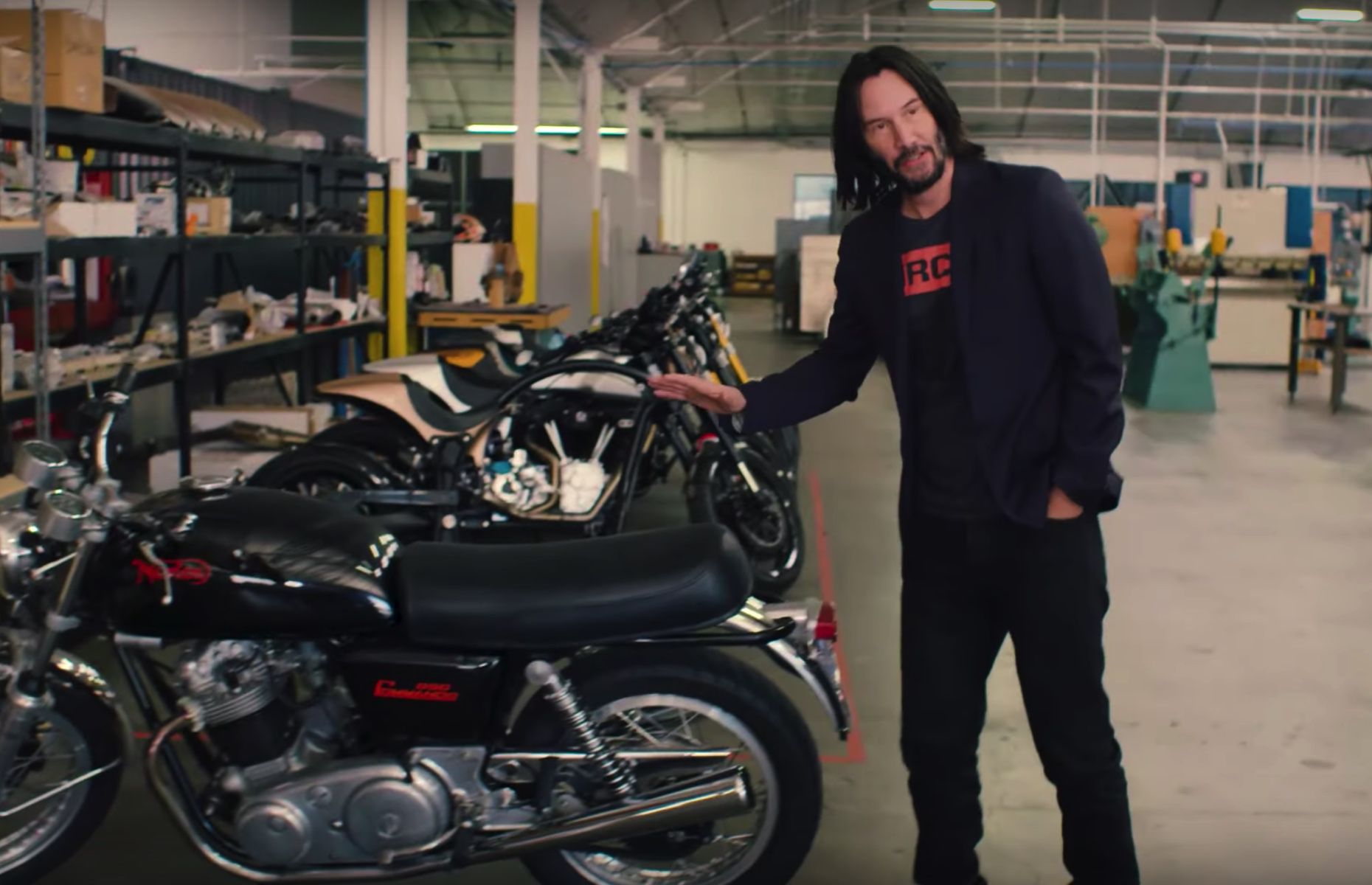 keanu reeves norton bike